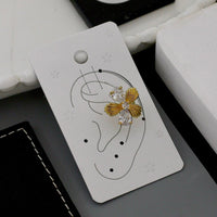 Klitz Premium Crystal Stone Earcuff Earrings