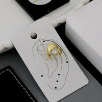 Klitz Premium Crystal Stone Earcuff Earrings