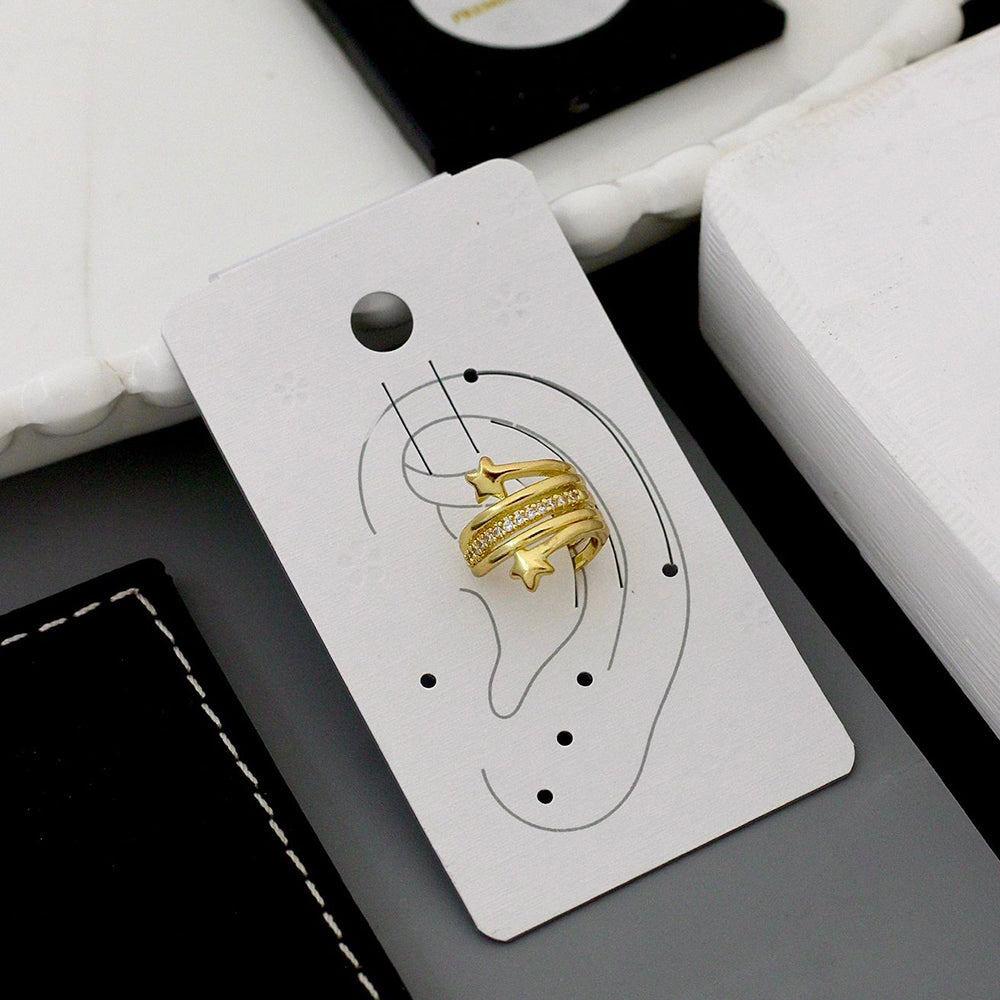 Klitz Premium Austrian Stone Earcuff Earrings