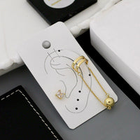 Klitz Premium Austrian Stone Earcuff Earrings