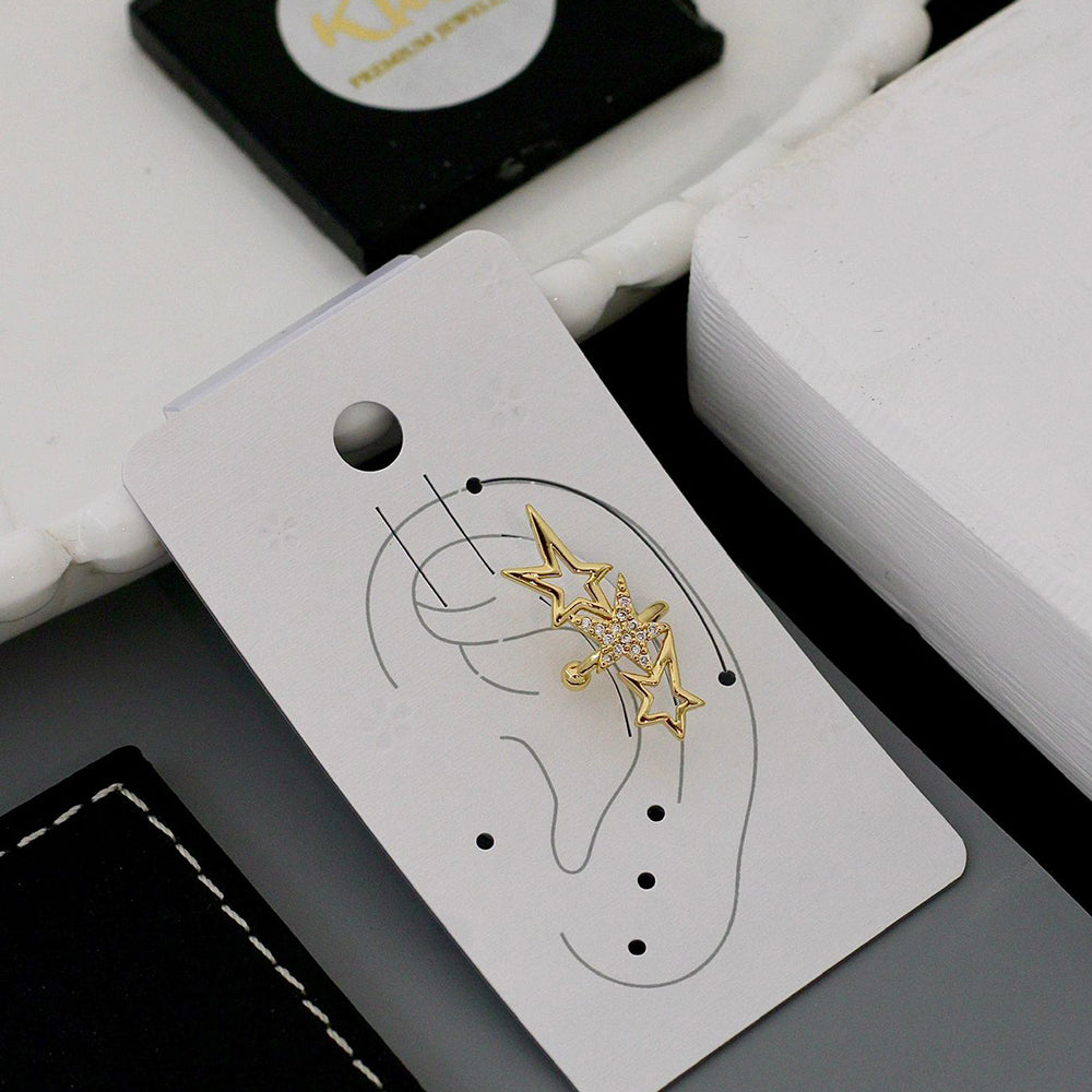 Klitz Premium Austrian Stone Earcuff Earrings