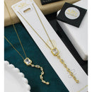 Klitz Sparkling Crystal Stone Necklace  ( 1 Piece Only)