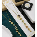 Klitz Sparkling Crystal Stone Necklace  ( 1 Piece Only)