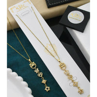 Klitz Sparkling Austrian Stone Necklace  ( 1 Piece Only)