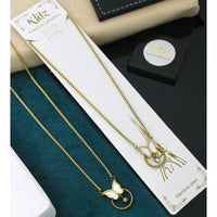 Klitz Sparkling Crystal Stone Necklace  ( 1 Piece Only)