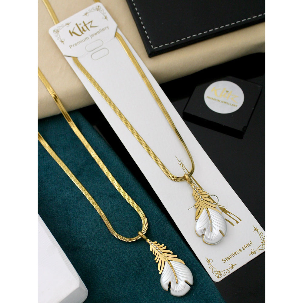 Klitz Sparkling Austrian Stone Necklace  ( 1 Piece Only)