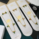 Klitz Sparkling Crystal Stone Necklace  ( 1 Piece Only)