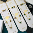 Klitz Sparkling Crystal Stone Necklace  ( 1 Piece Only)