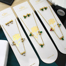 Klitz Sparkling Crystal Stone Necklace  ( 1 Piece Only)