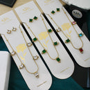 Klitz Sparkling Crystal Stone Necklace  ( 1 Piece Only)