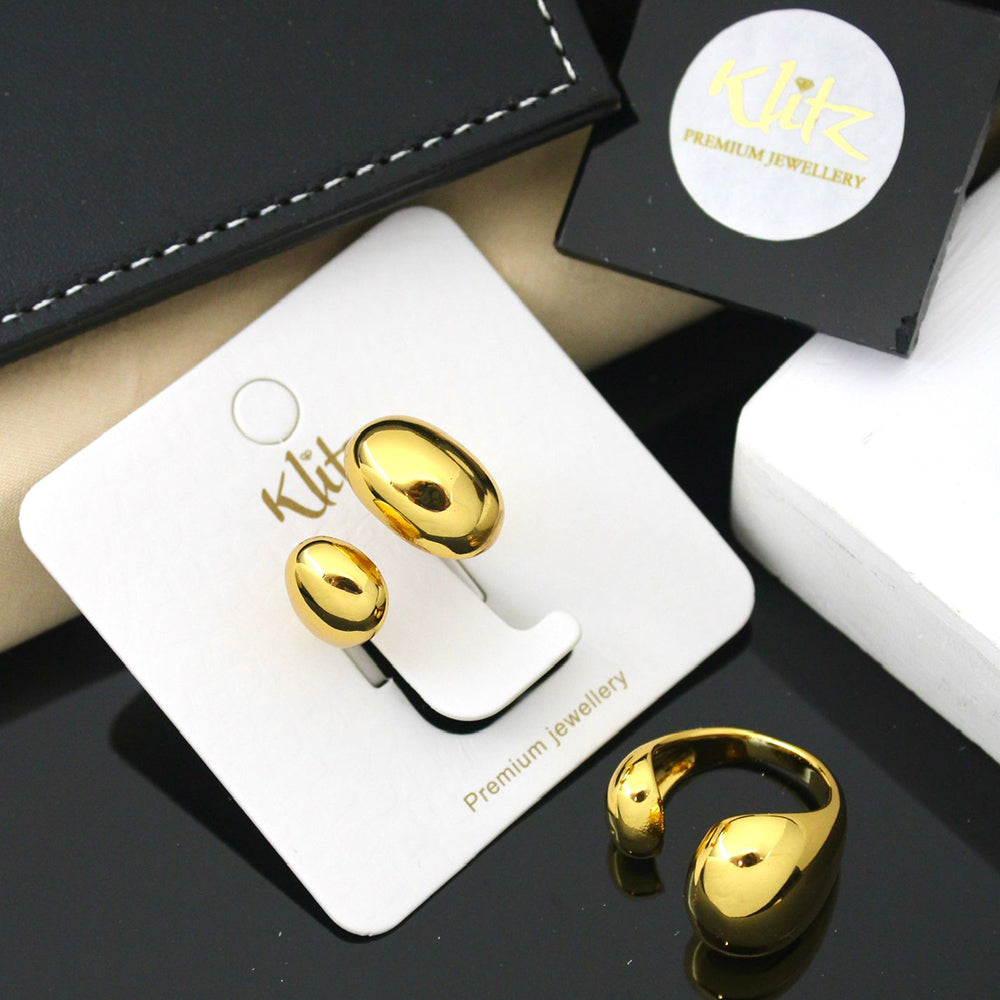 Klitz Glam Finger Ring