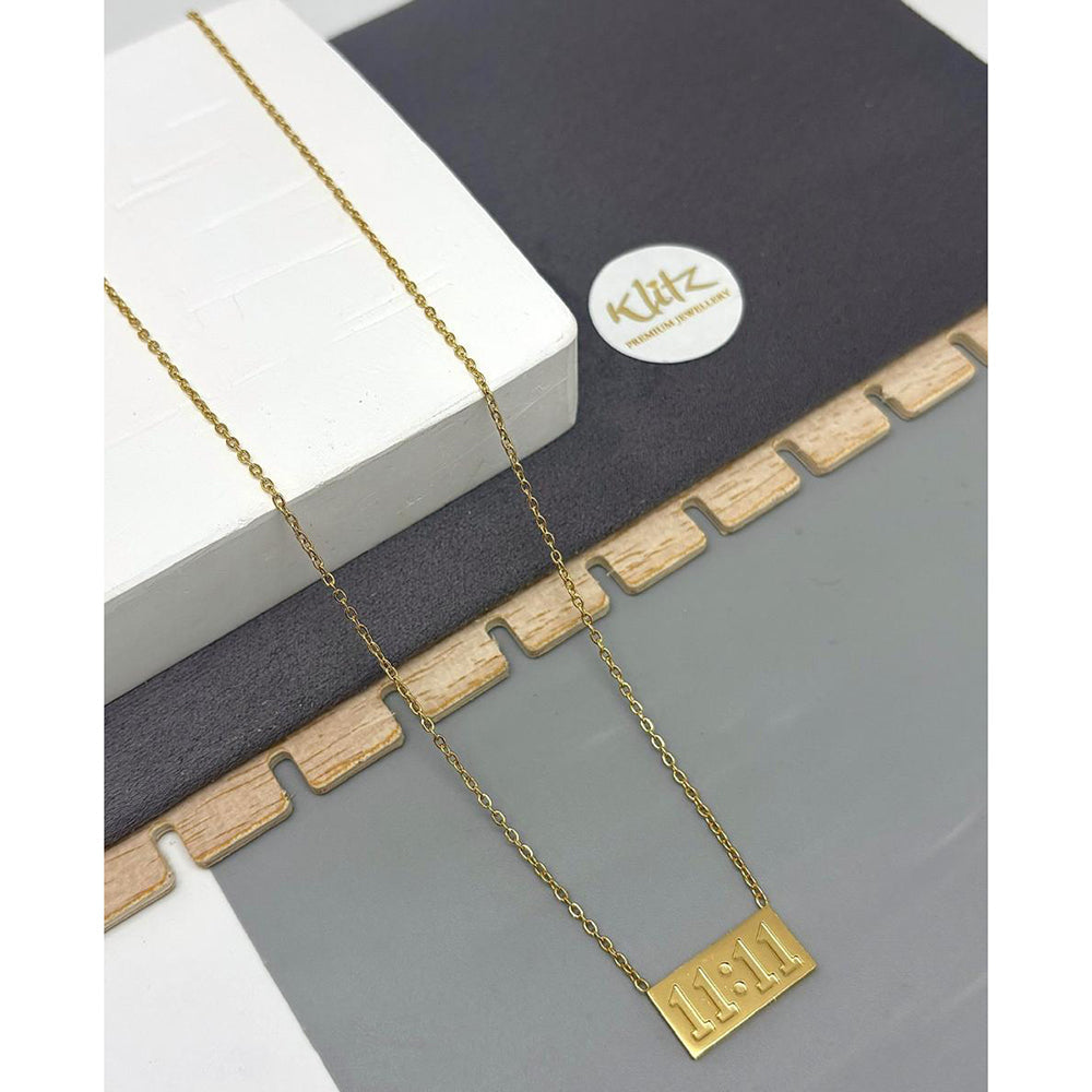 Klitz Manifestation 11:11 Angel Wish Marker Necklace