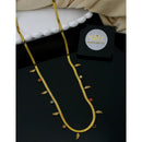 Klitz Classic Austrian Stone Snake Chain Delicate Leaf Necklace