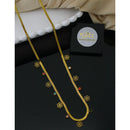 Klitz Classic Austrian Stone Snake Chain Delicate Flower Necklace