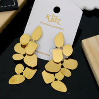 Klitz Stylish Stainless Steel Dangler Earrings