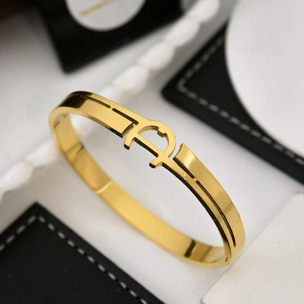 Klitz Sleek Polished Finish Designer Openable Bracelet