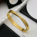 Klitz Sleek Polished Finish Designer Openable Bracelet