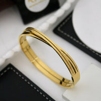 Klitz Sleek Polished Finish Designer Openable Bracelet