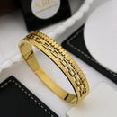 Klitz Sleek Polished Finish Designer Openable Bracelet