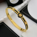 Klitz Premium Austrian Stone Meenakari Finish Openable Bracelet