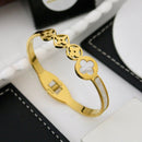 Klitz Elegant Floral Openable Bracelet