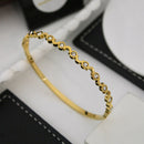 Klitz Premium Austrian Stone Designer Openable Bracelet