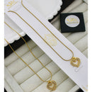 Klitz Stunning Premium Jewellery Austrian Stone Heart Shape Chain Pendant