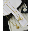 Klitz Luxury Modern Starfish Charm Chain Pendant