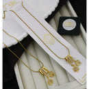 Klitz Classic Premium Jewellery Austrian Stone Chain Necklace