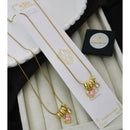 Klitz Classic Premium Jewellery Austrian Stone Chain Necklace