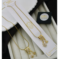 Klitz Classic Premium Jewellery Austrian Stone Chain Necklace