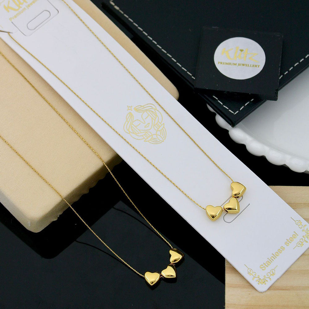 Klitz Classic Premium Jewellery Austrian Stone Chain Necklace