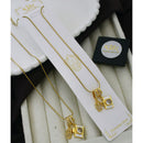 Klitz Classic Premium Jewellery Austrian Stone Chain Necklace