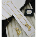 Klitz Classic Premium Jewellery Austrian Stone Chain Necklace