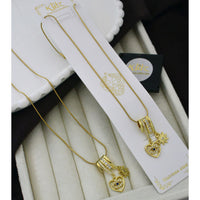 Klitz Classic Premium Jewellery Austrian Stone Chain Necklace