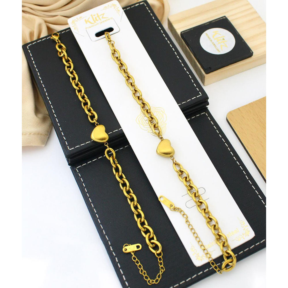 Klitz Premium Jewellery Heart Shape Bracelet Collection