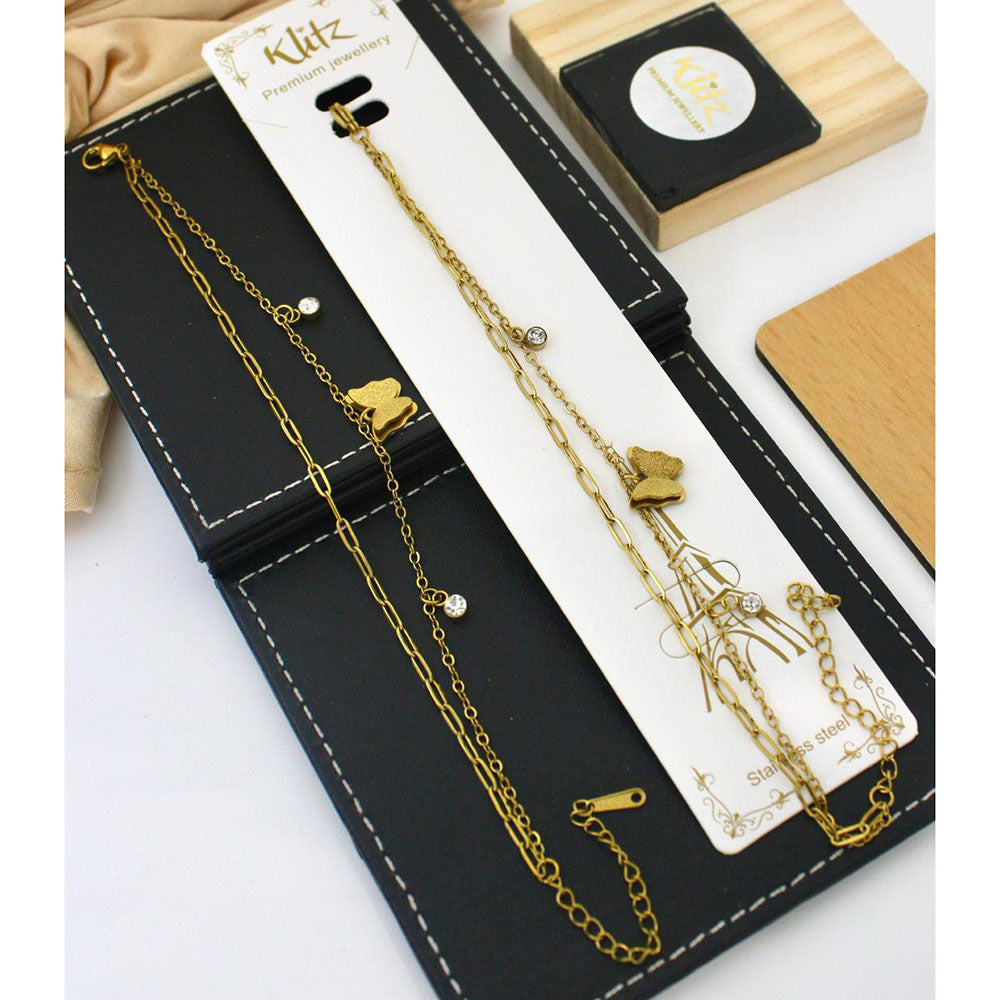 Klitz Premium Jewellery Butterfly Charm Bracelet Collection