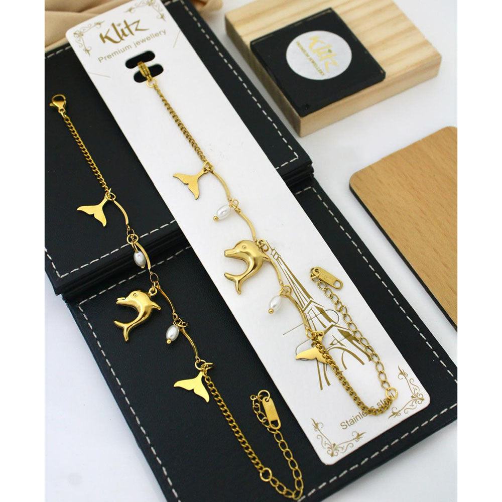 Klitz Designer Ocean Theme Premium Jewellery Bracelet