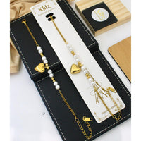 Klitz Premium Jewellery Heart Shape And Pearl Bracelet Collection