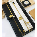 Klitz Premium Jewellery Heart Shape And Pearl Bracelet Collection