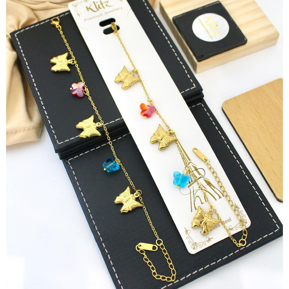 Klitz Premium Jewellery Butterfly Shape Bracelet Collection