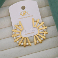 Klitz Elegant Premium Jewellery Pearl Dangler Earrings