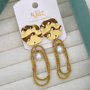 Klitz Elegant Premium Jewellery Pearl Dangler Earrings