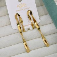 Klitz Elegant Premium Jewellery Pearl Dangler Earrings