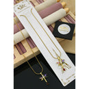 Klitz Premium Jewellery Butterfly Motif Austrian Stone Pack of 12 Chain Pendant