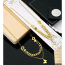 Klitz Premium Stainless Steel Butterfly Chain Necklace