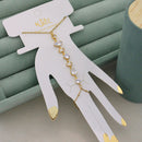 Klitz Crystal Stone Designer Hand Harness Bracelet (Pack of 12)