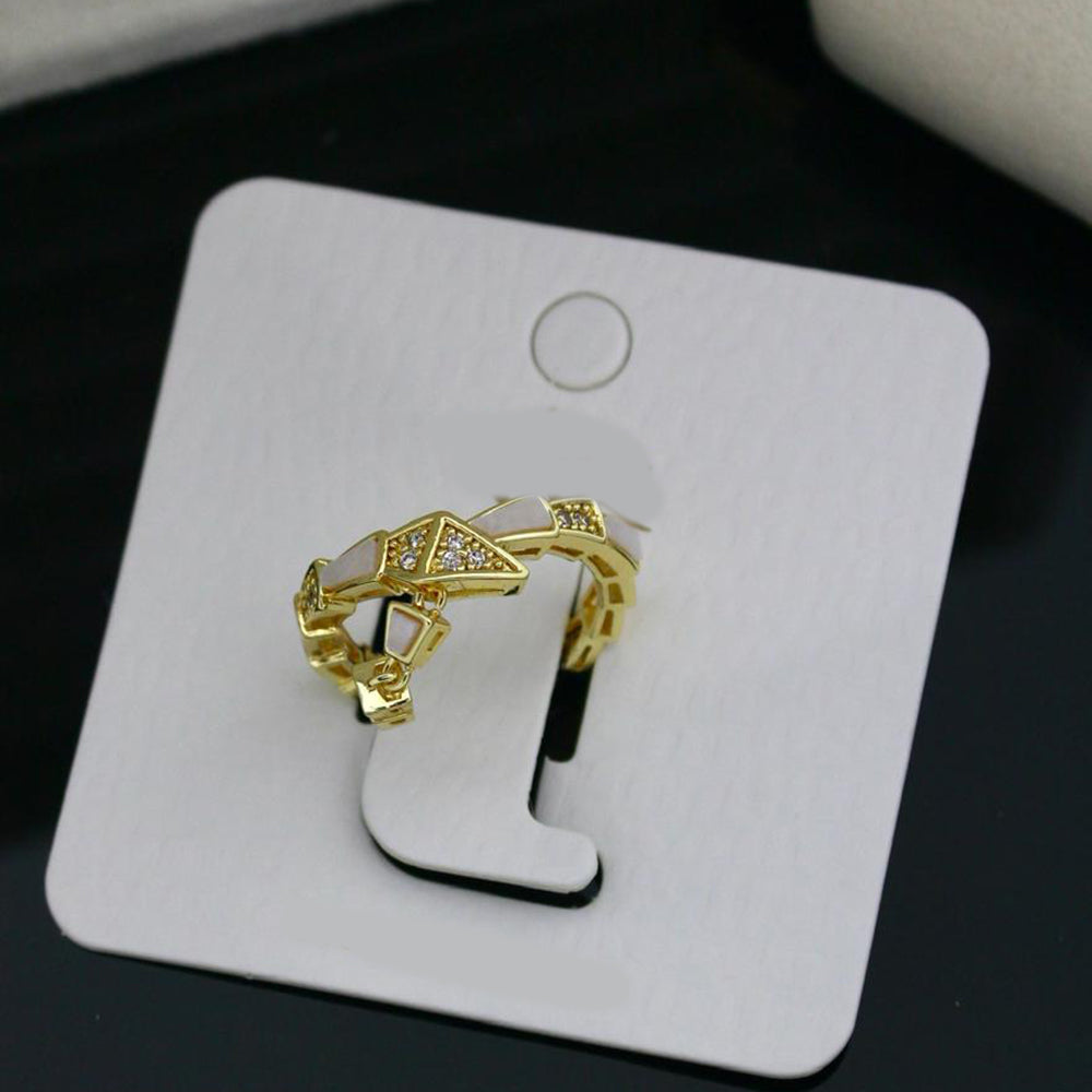 Klitz Sparkling Austrian Stone Cocktail Ring