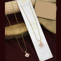 Klitz Premium Jewellery Crystal Stone Necklace (Pack of 12)