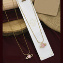 Klitz Premium Jewellery Crystal Stone Heart Shape Necklace (Pack of 12)